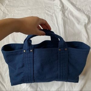 baguette canvas tote bag